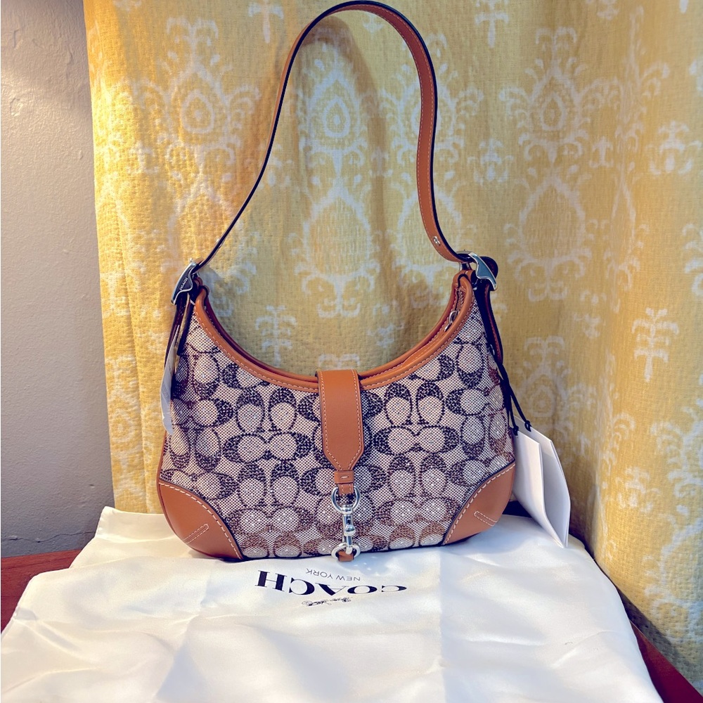 Coach Crystal Hamptons Hobo Bag NWT